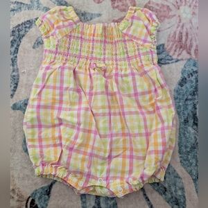 💥3/$24 Gymboree Berry Sweet Plaid Romper